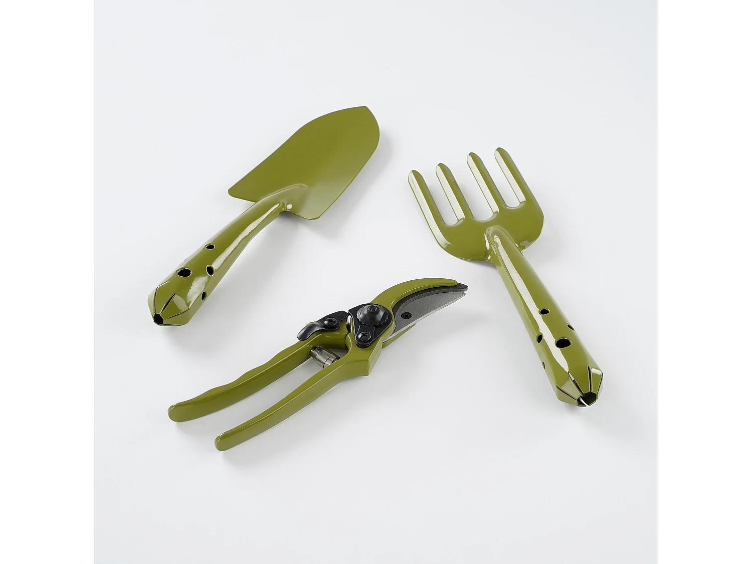 Attrezzi da giardino in  - 3 pieces - Verde -