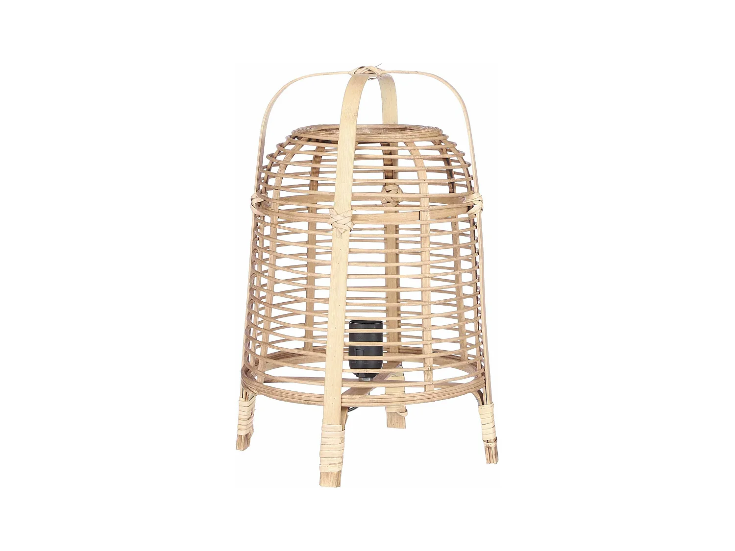 Tischlampe aus Bambus - ⌀27 x 41 - Hellbraun - PAGE