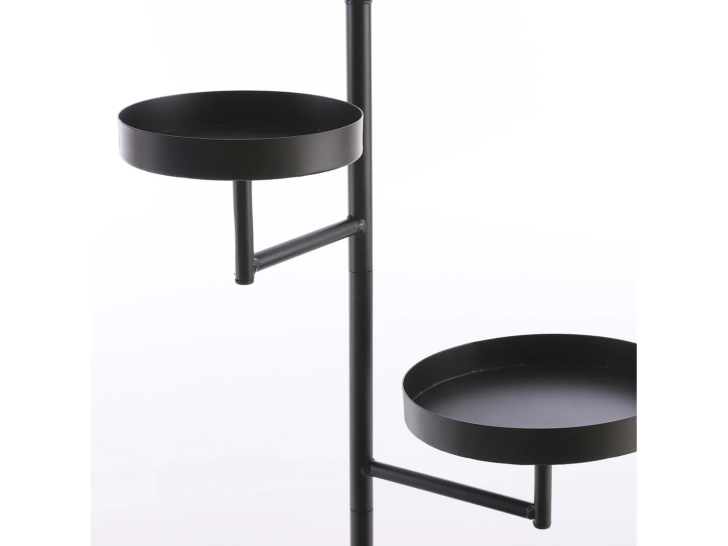 Wandrek van ijzer - 36 x 30 x 120 - Zwart - PERRY