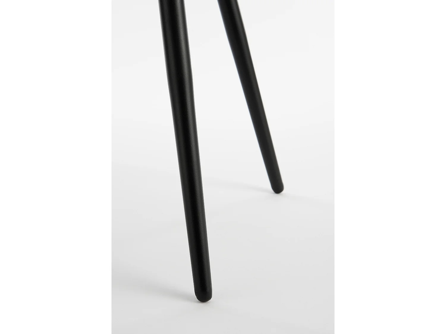 Bijzettafel set van gerecycled hout en mdf en metaal - 84 x 39 x 39 / 84 x 39 x 34.5 - Bruin - JAILEY