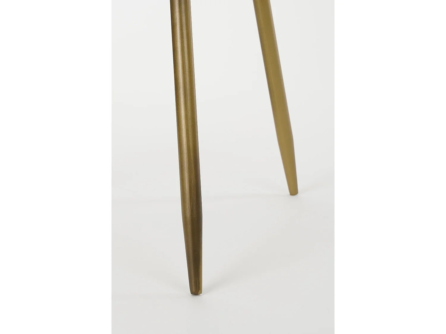 Table d'appoint en métal - 42 x Ø40 - Bronze - FLORES