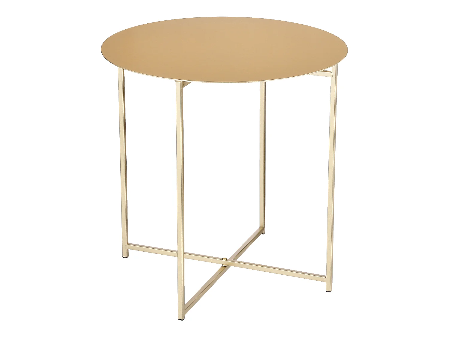 Bijzettafel van ijzer - 45 x Ø45 - Goud - MIKKI