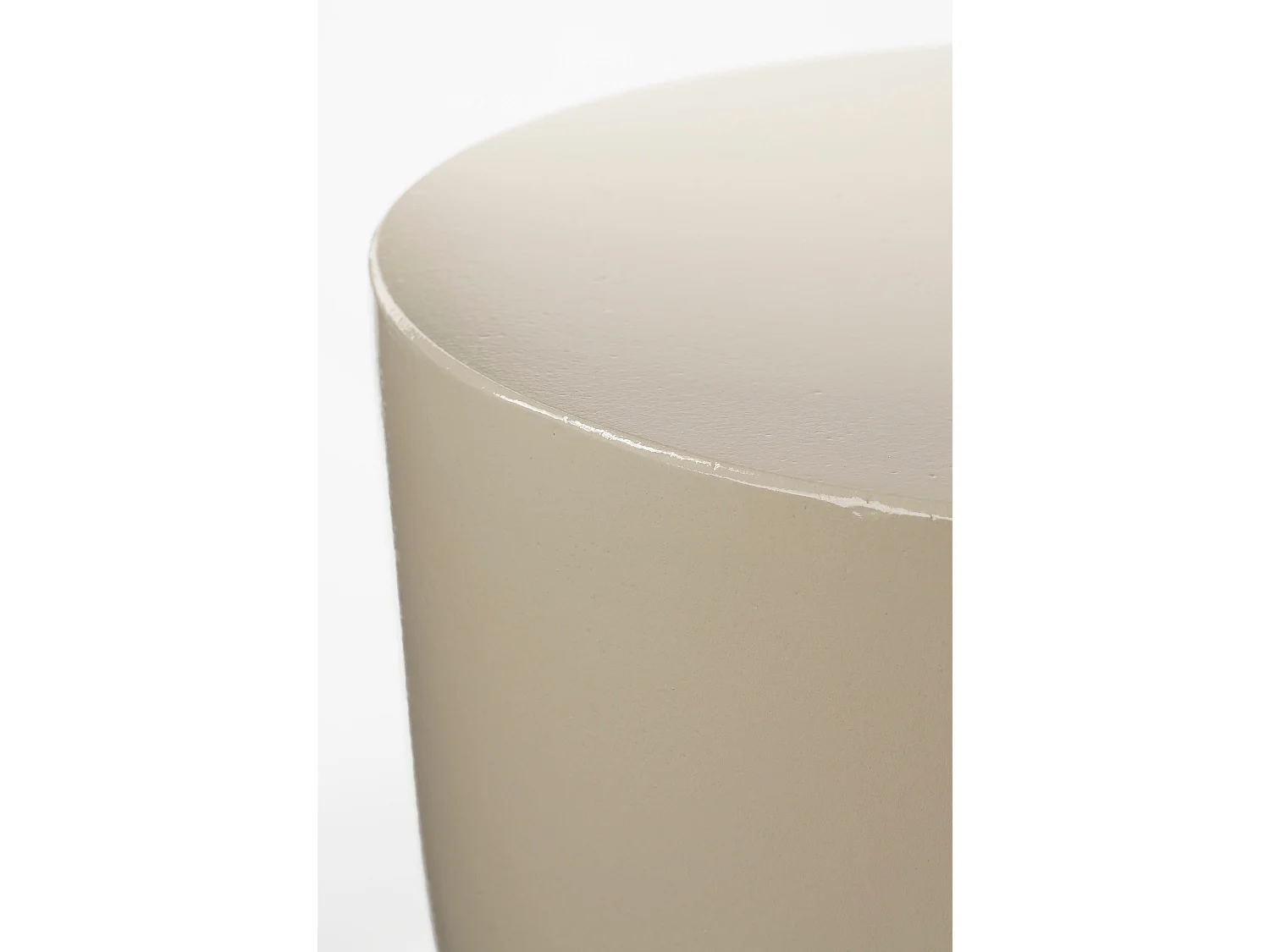 Mesa auxiliar de Cerámica - 45 x 35 - Beige - STAGE