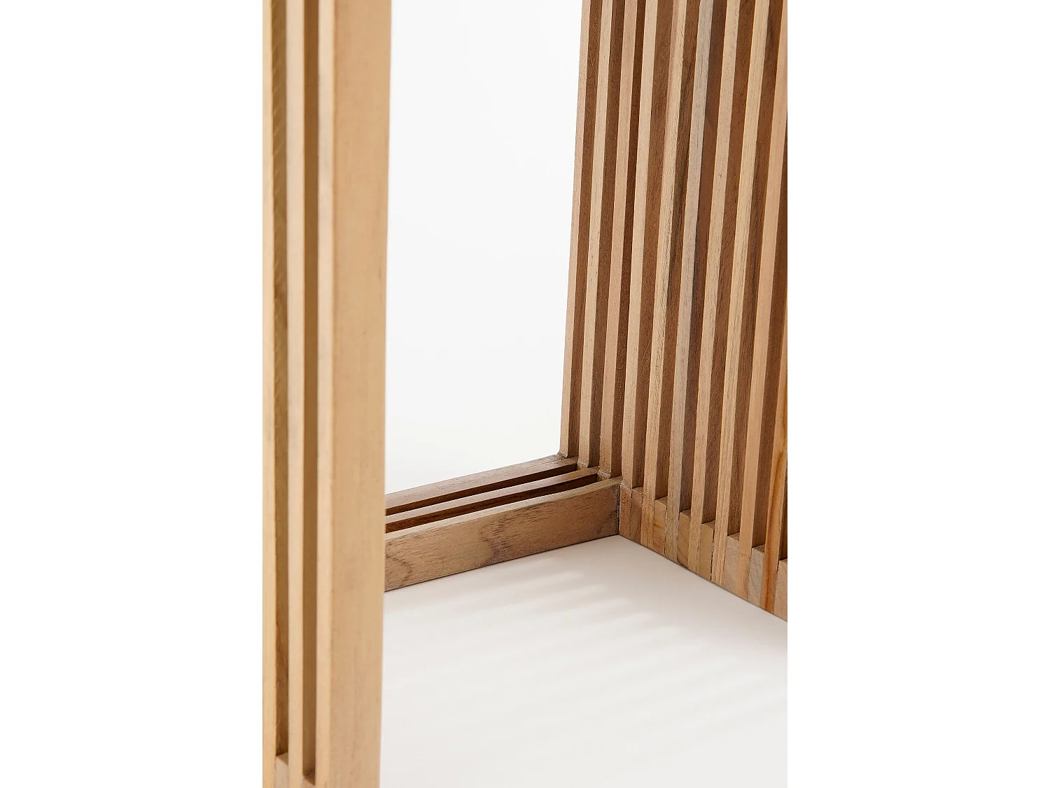 Pflanztisch aus Recyceltes Holz - 35 x 25 x 80 / 25 x 25 x 70 - Braun - YONKER