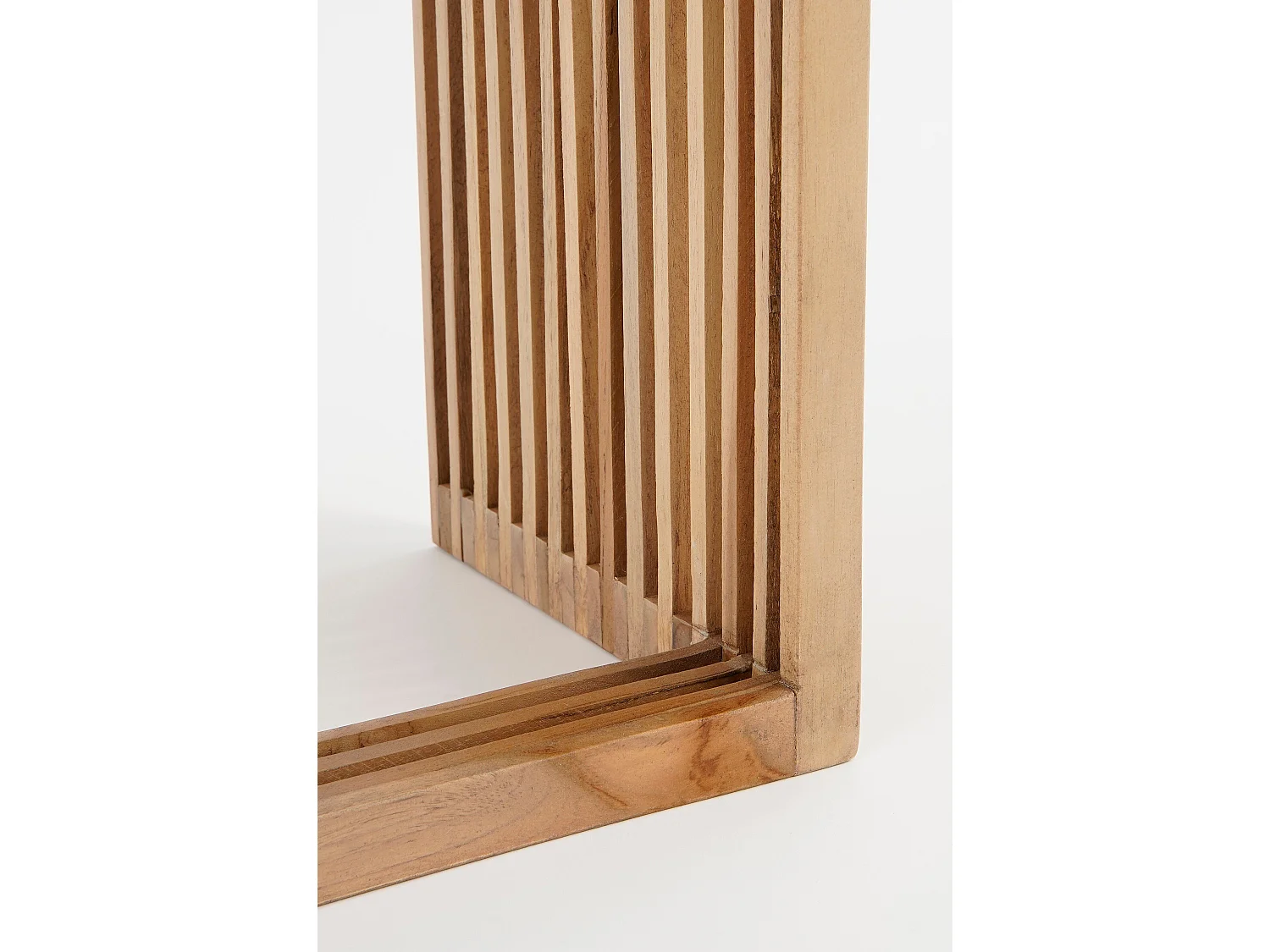 Pflanztisch aus Recyceltes Holz - 35 x 25 x 80 / 25 x 25 x 70 - Braun - YONKER