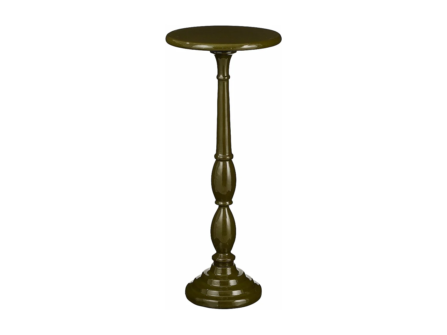 Mesa auxiliar de Aluminio reciclado - 61 x 25 - Verde oscuro - DUCO