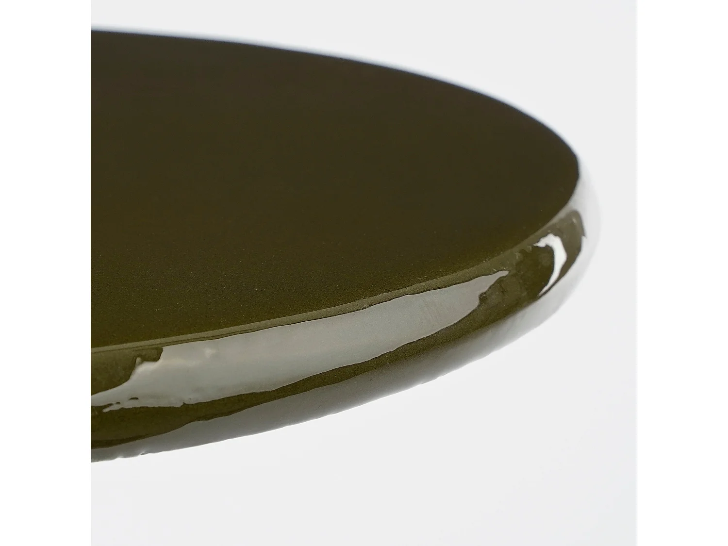 Mesa auxiliar de Aluminio reciclado - 61 x 25 - Verde oscuro - DUCO