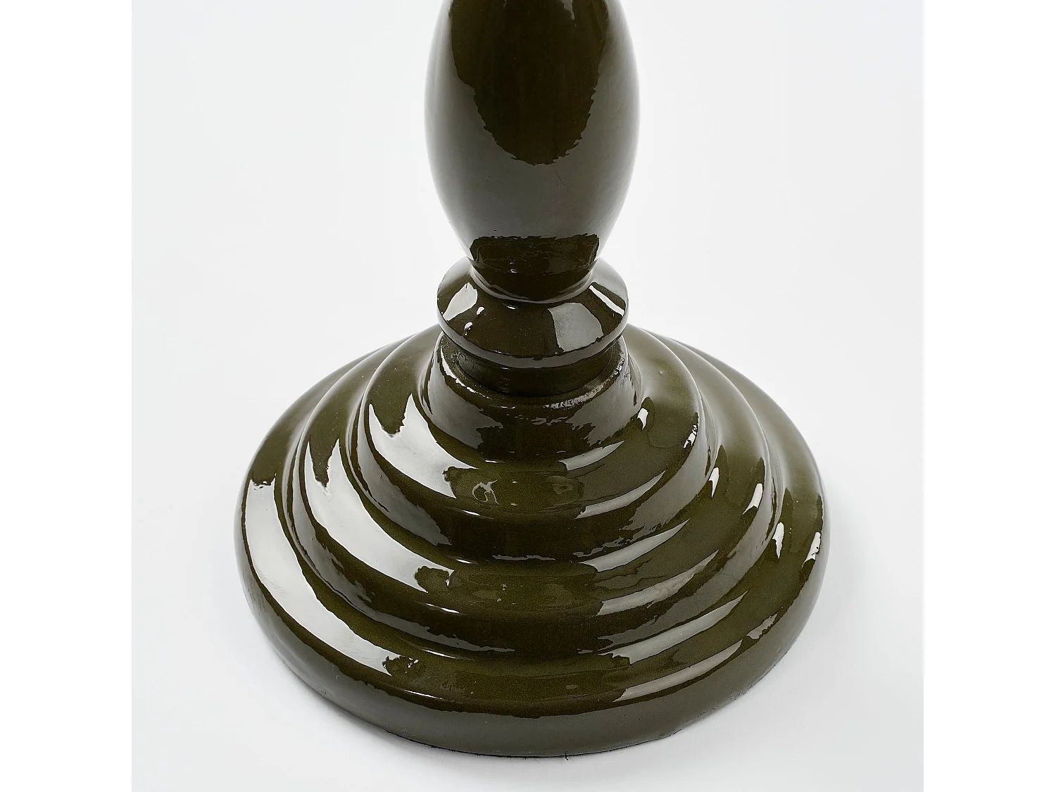 Mesa auxiliar de Aluminio reciclado - 61 x 25 - Verde oscuro - DUCO