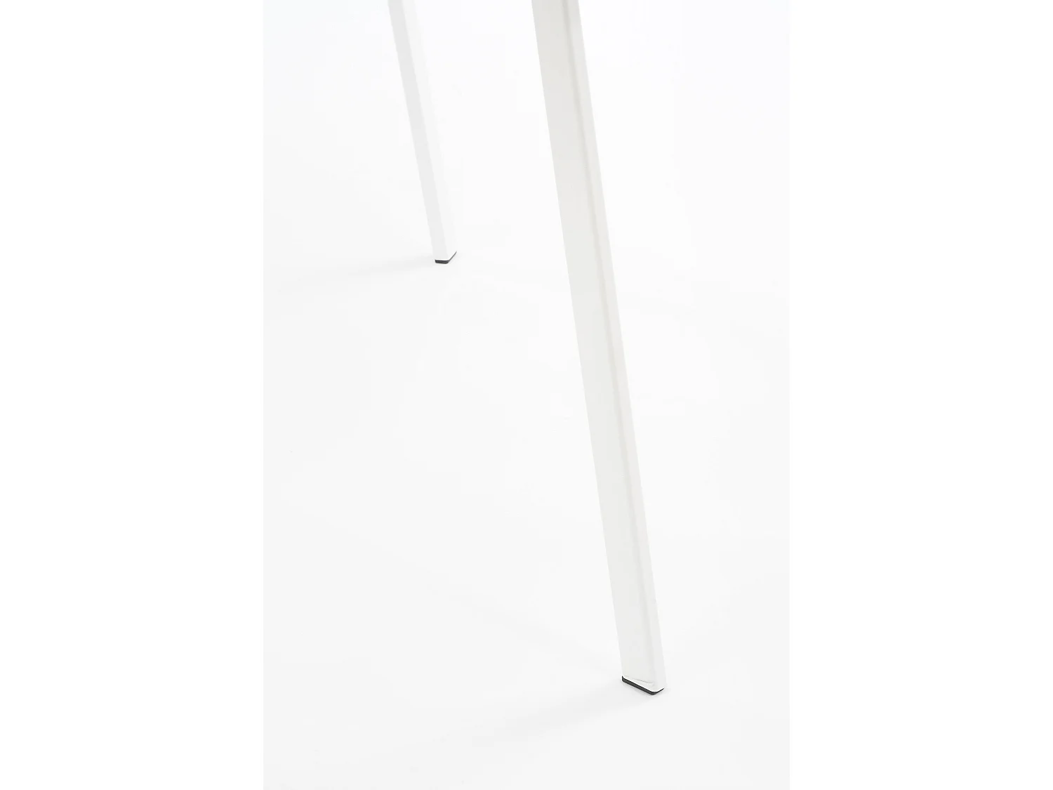 Table d'appoint en métal - 38 x Ø58 - Blanc - SEATLE
