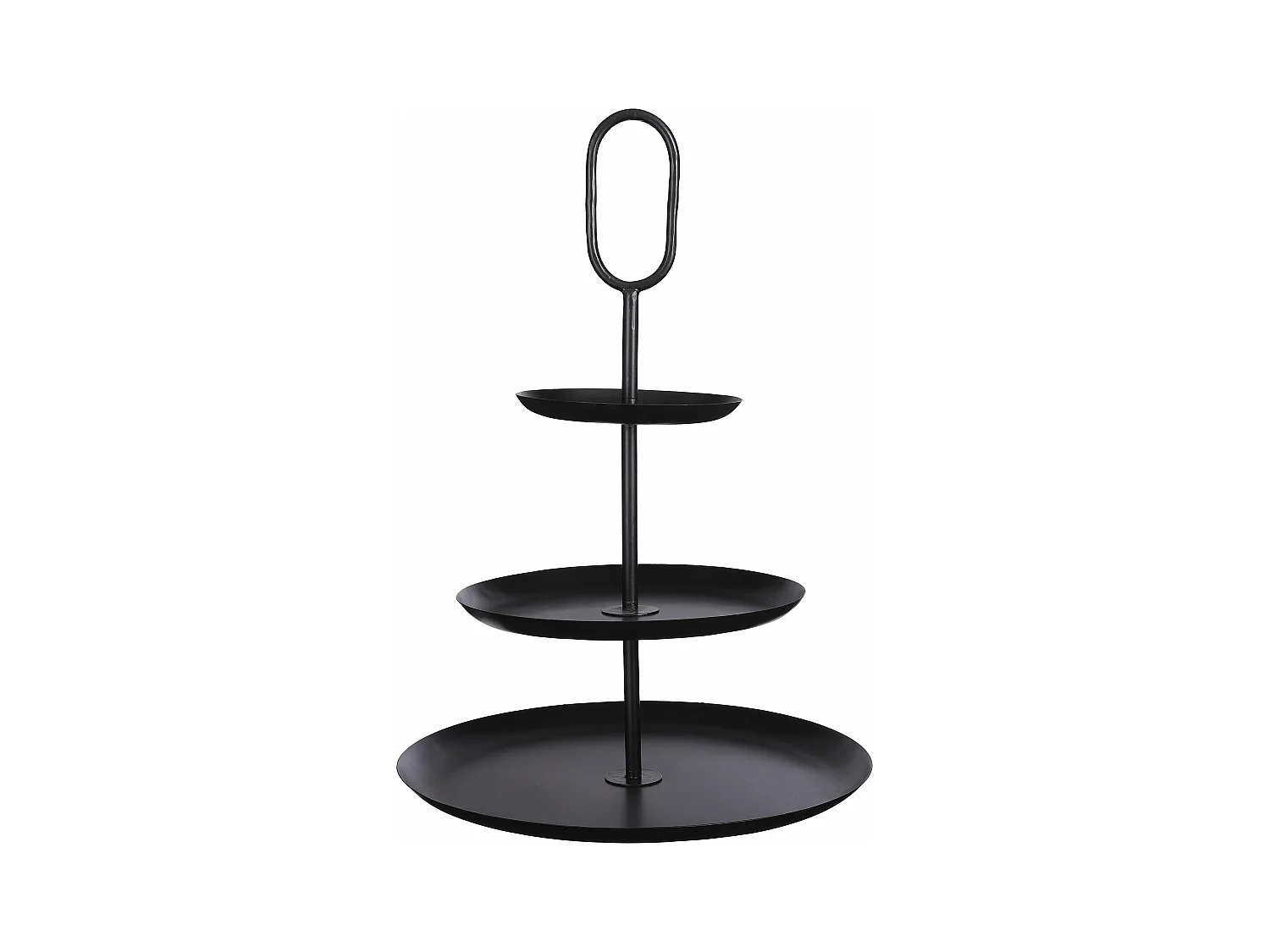 Présentoir en métal - Ø38 x 55 - Noir - RAMA