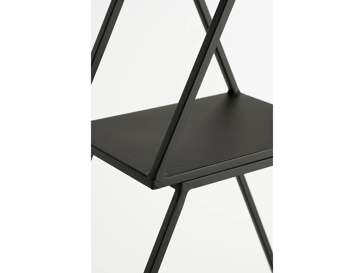 Présentoir en métal - 50 x 14 x 71 - Noir -