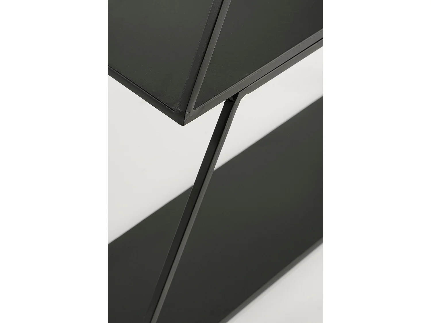 Présentoir en métal - 50 x 14 x 71 - Noir -