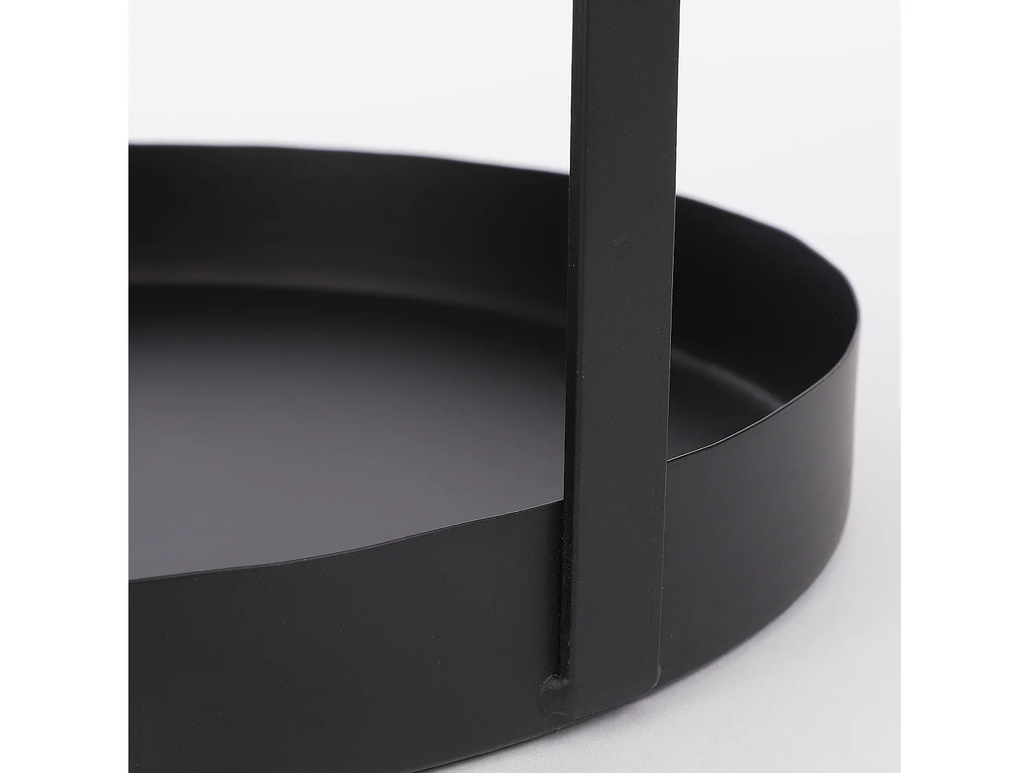 Présentoir en métal - Ø25 x 41 - Noir -