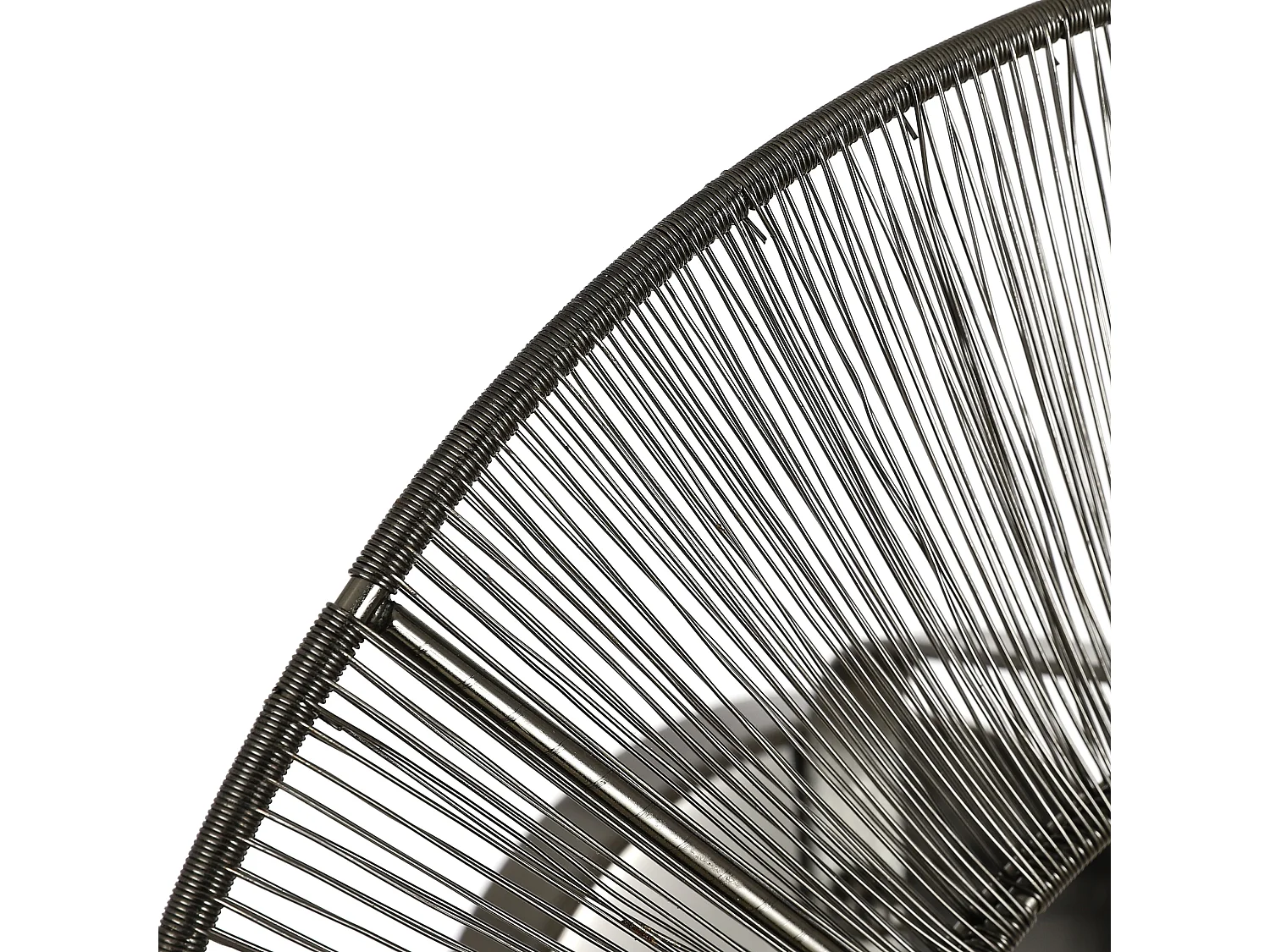 Wandlamp van ijzer - ⌀60 x 18 - Zwart - BODIL