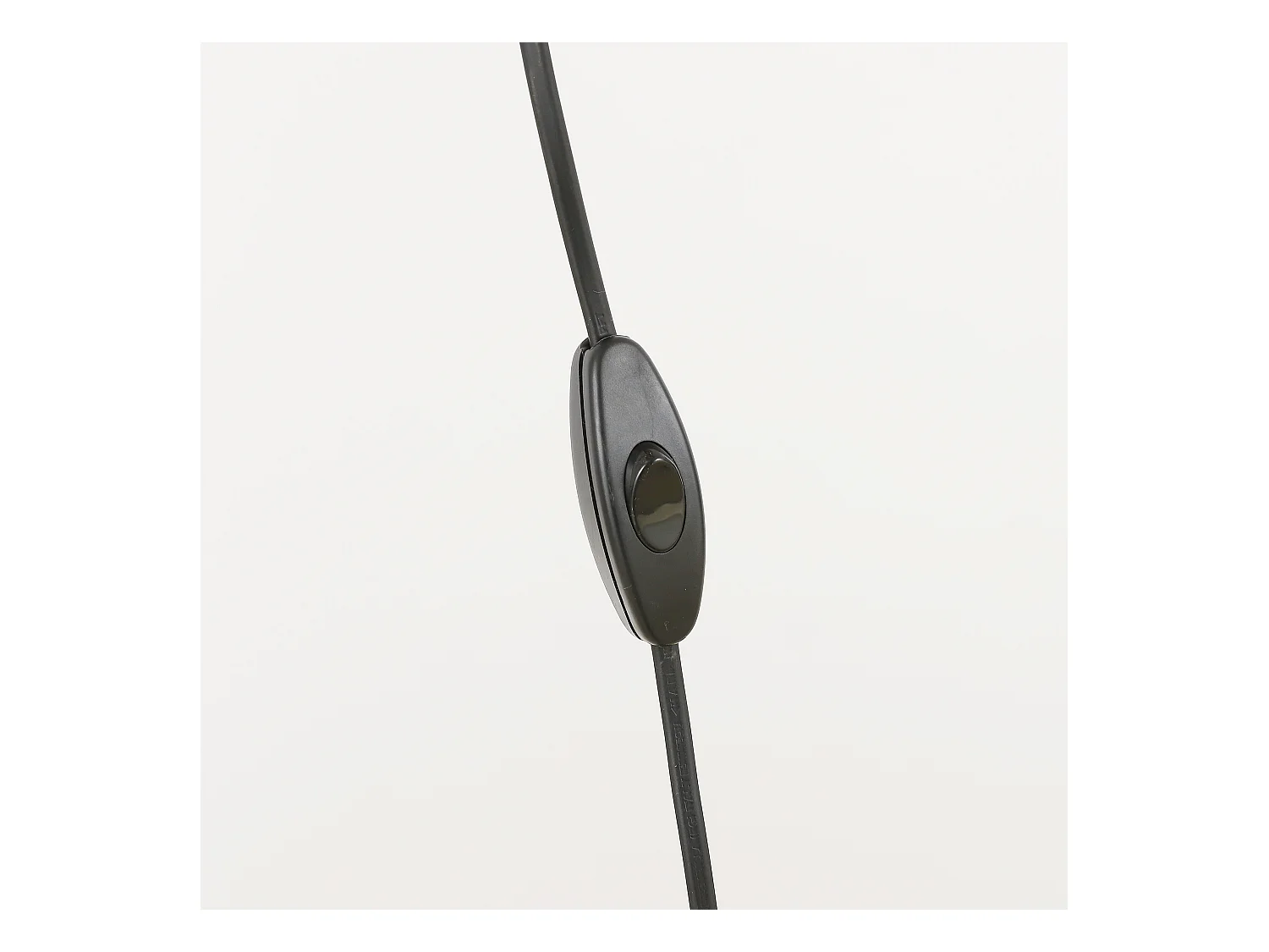 Wandlamp van ijzer - ⌀60 x 18 - Zwart - BODIL