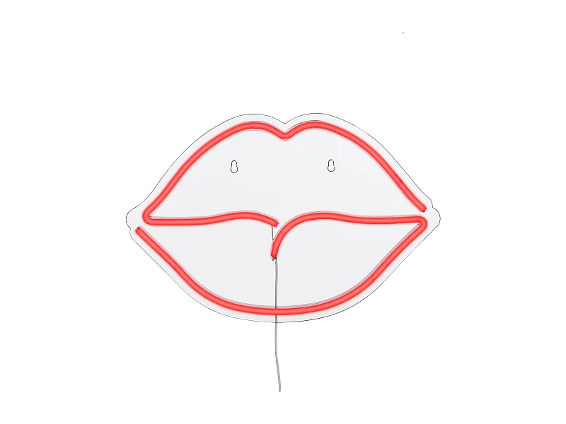 Illuminazione al neon in  - 40 x 28 x 5 - Rosso -