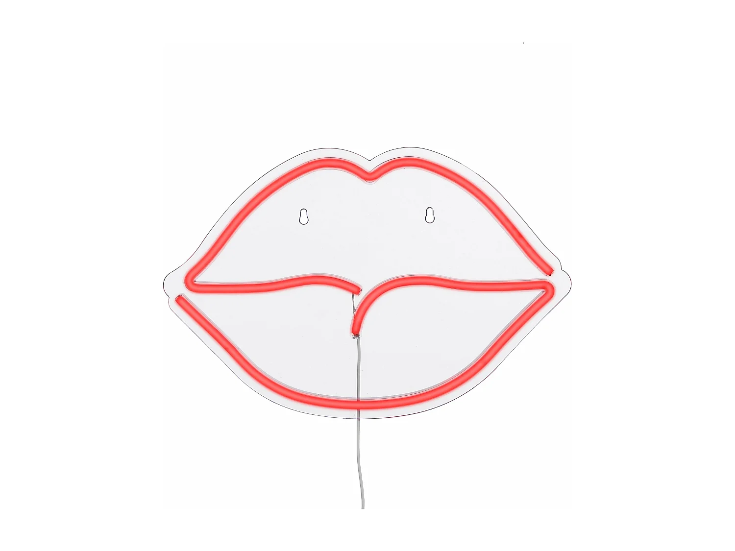 Illuminazione al neon in  - 40 x 28 x 5 - Rosso -