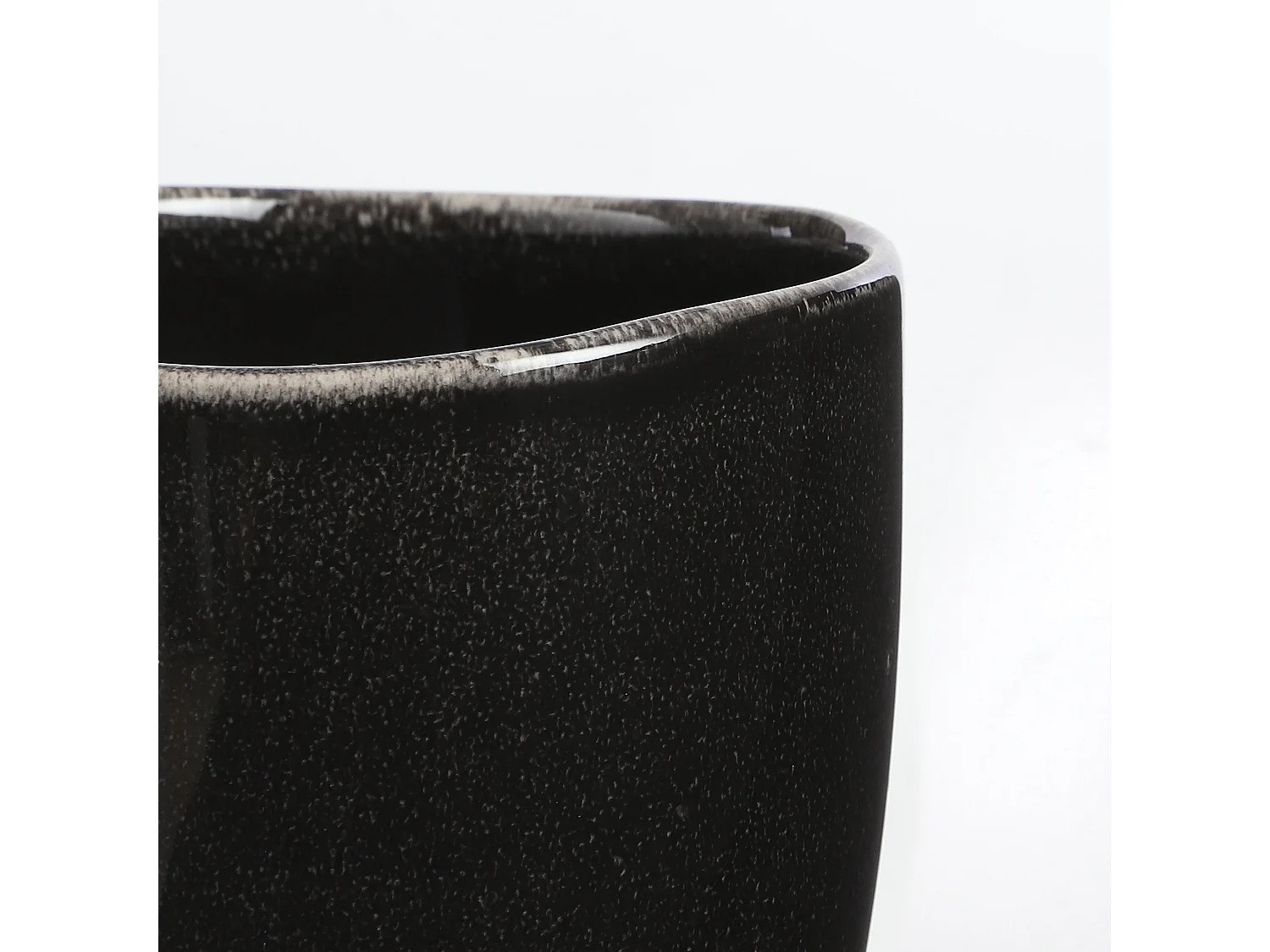 Service complet en céramique - Ø26 / Ø20,5 / Ø15 x 8 / Ø8 x 10,5 - Noir - TABO