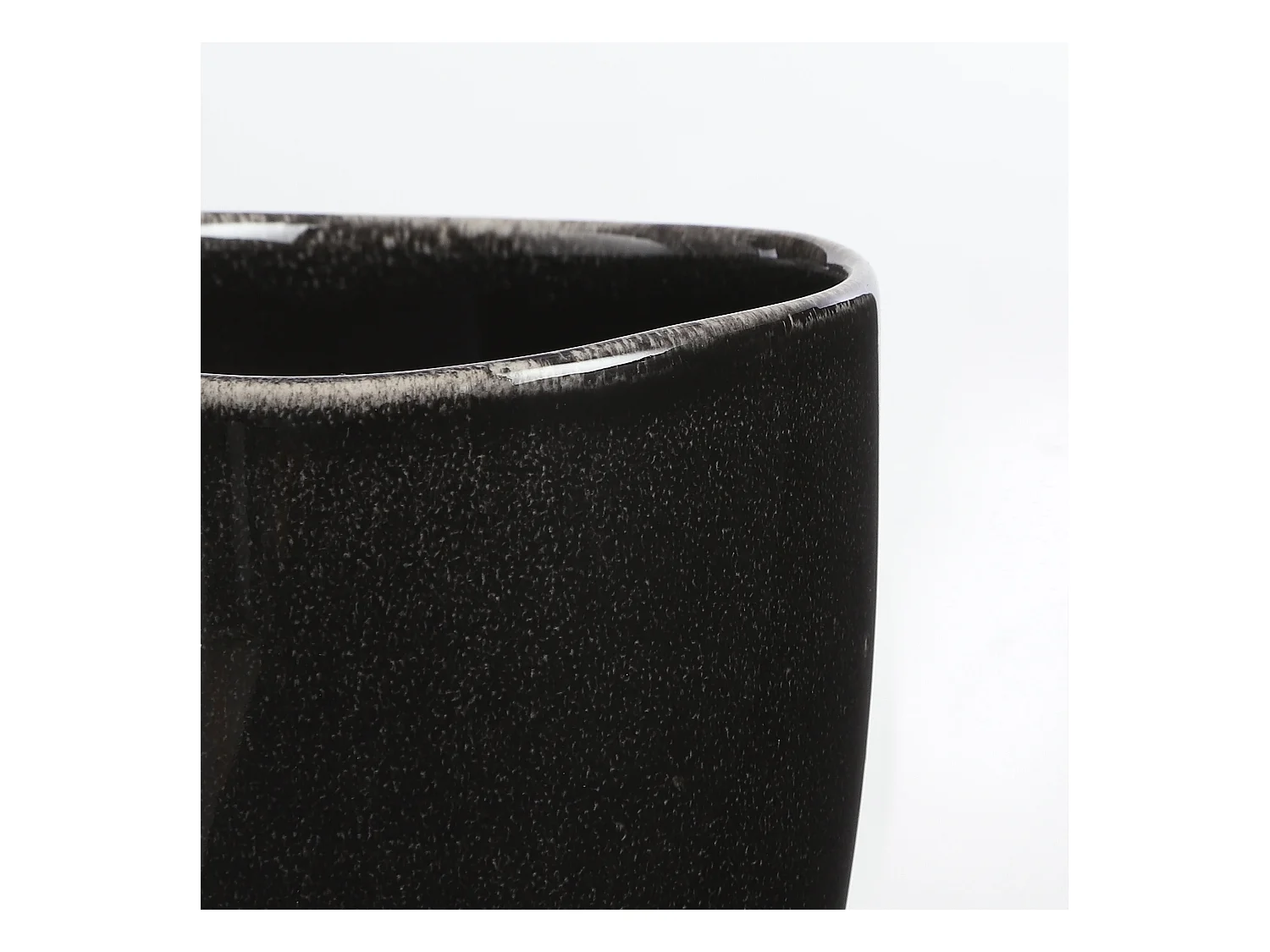 Service complet en céramique - Ø26 / Ø20,5 / Ø15 x 8 / Ø8 x 10,5 - Noir - TABO