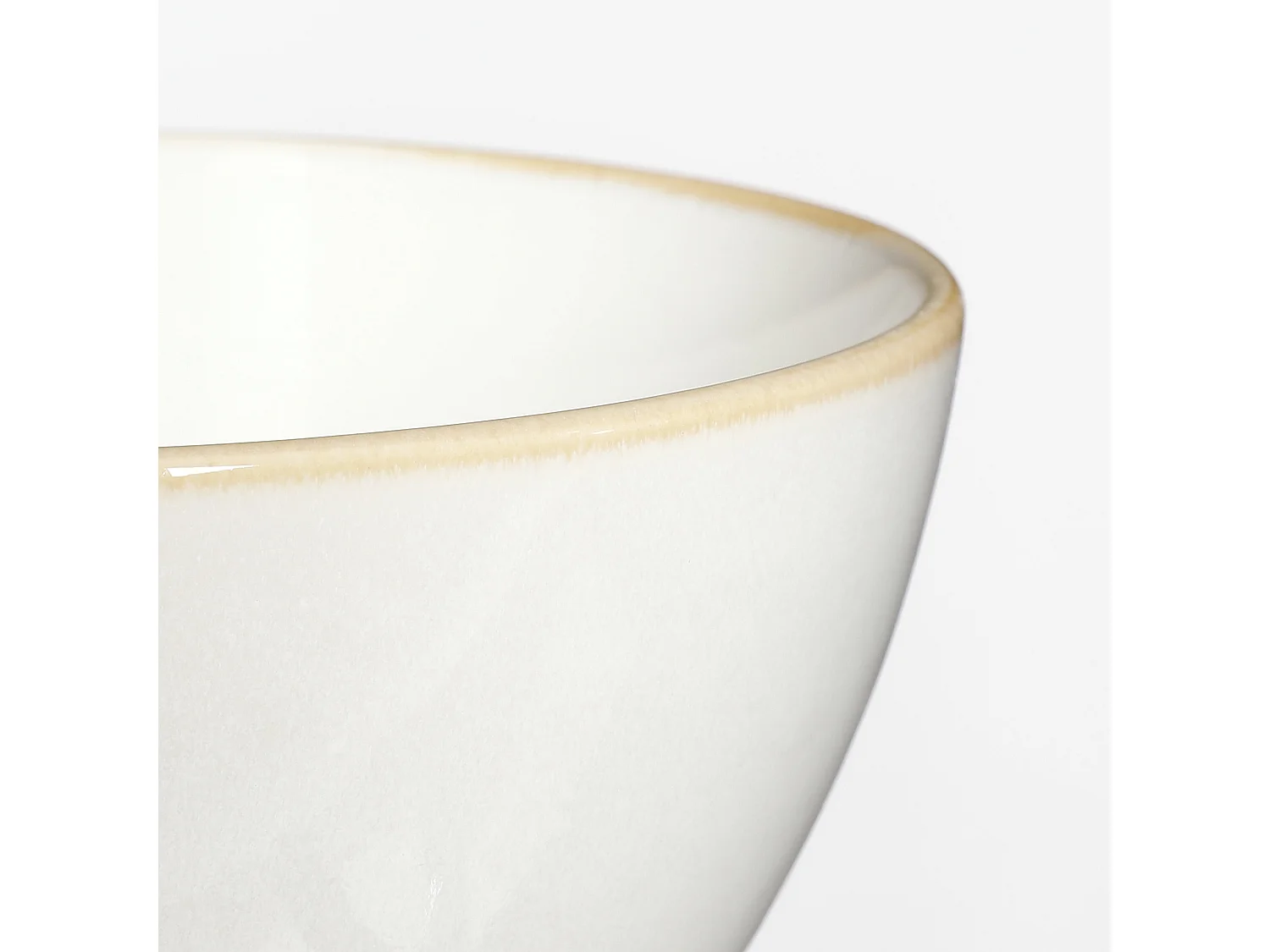 Servies set van keramiek - Ø26 / Ø20,5 / Ø15 x 8 / Ø8 x 10,5 - Wit - TABO