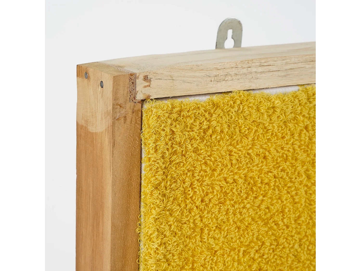 Wanddecoratie van katoen - 59 x 45 x 5 - Lichtroze -