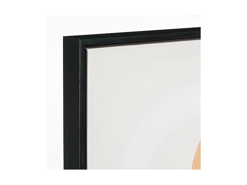 Wanddekoration aus Canvas - 50 x 70 - Schwarz -