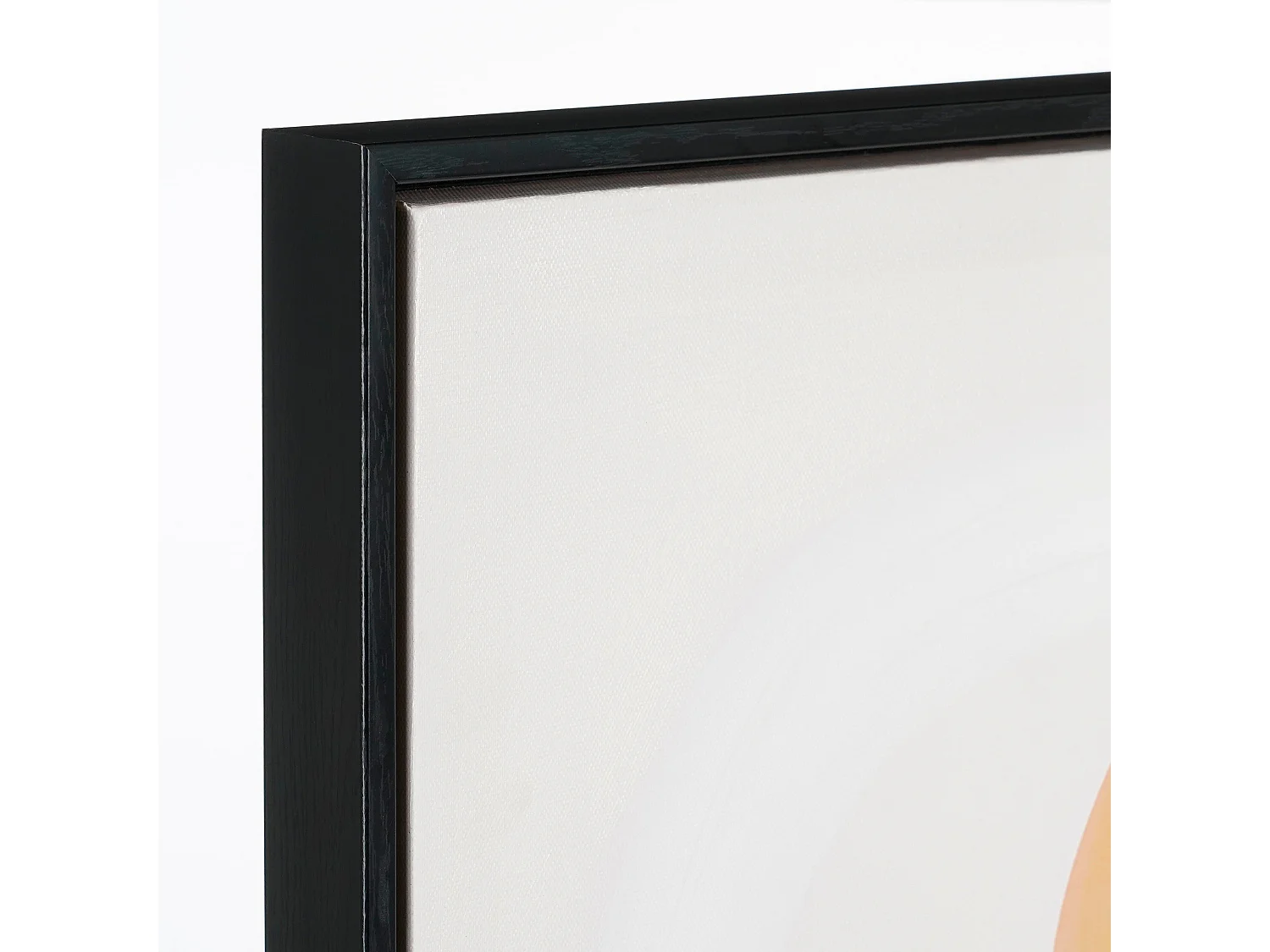 Wanddekoration aus Canvas - 50 x 70 - Schwarz -