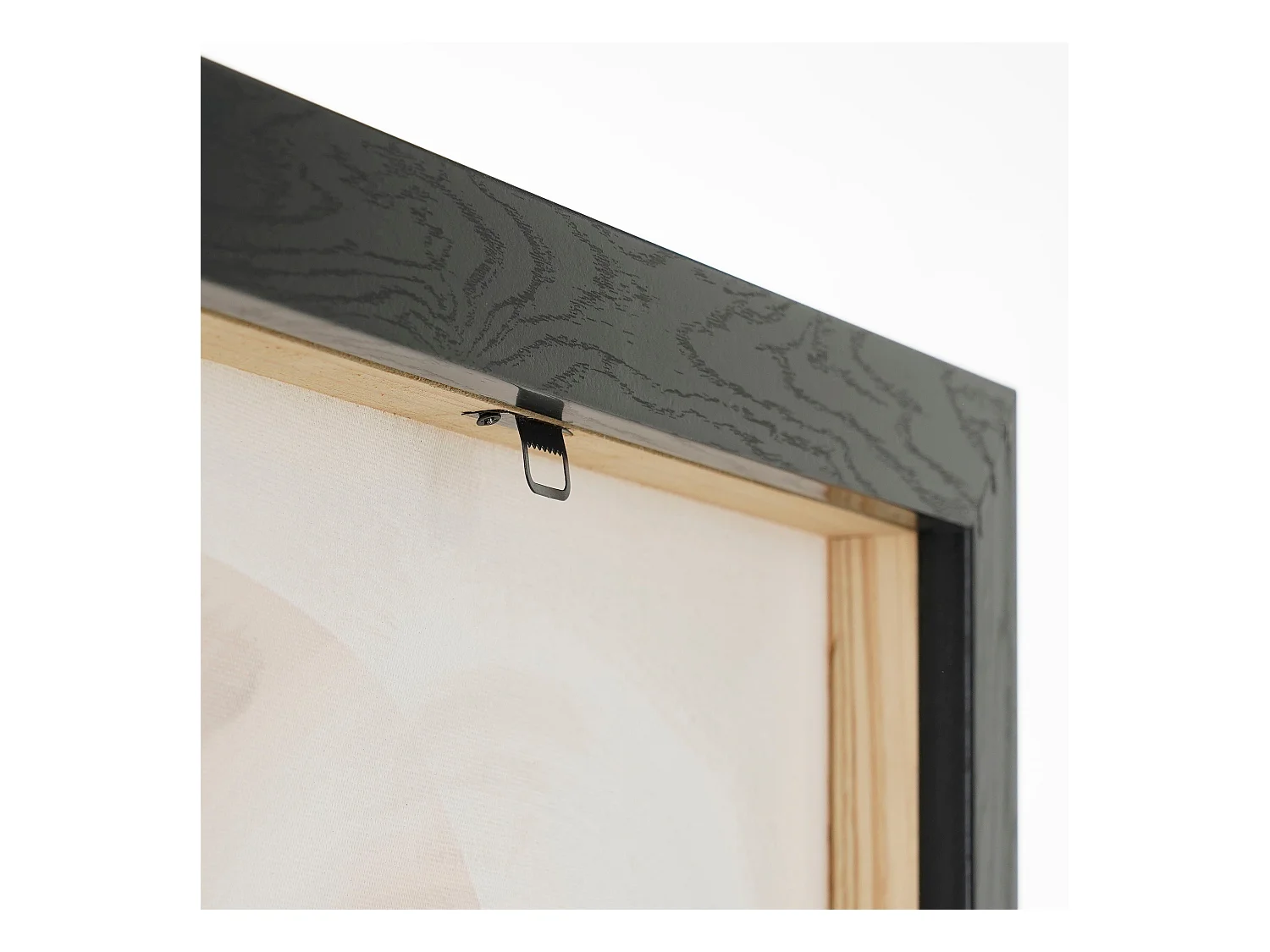Decoration murale en canvas - 50 x 70 - Noir -