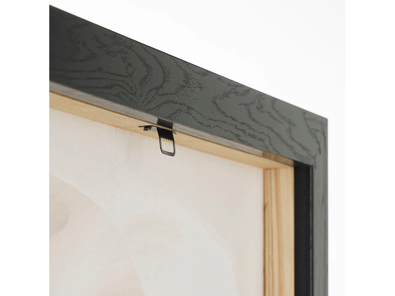 Decoration murale en canvas - 50 x 70 - Noir -