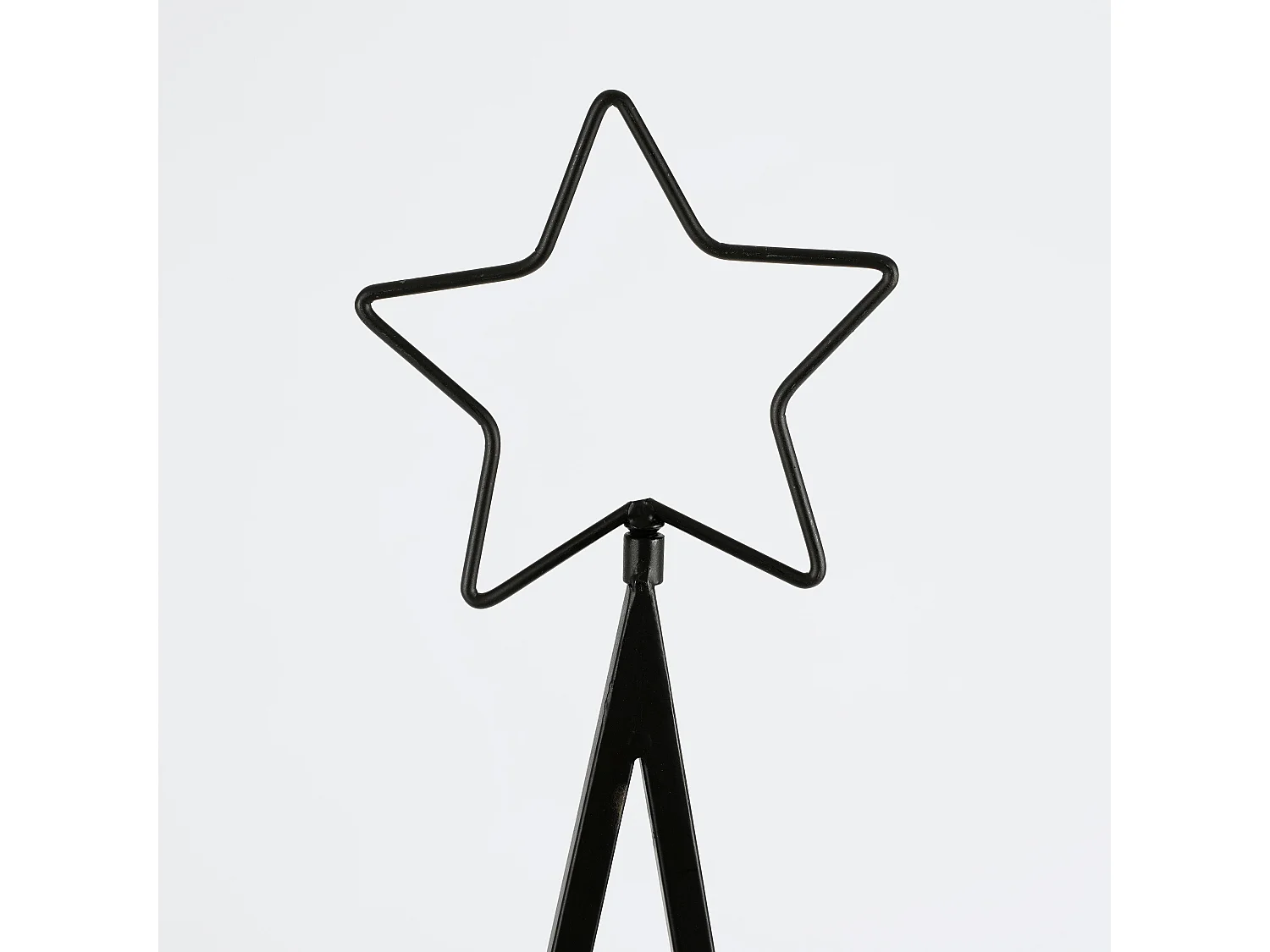 Decoration murale en métal - 50 x 131 - Noir -