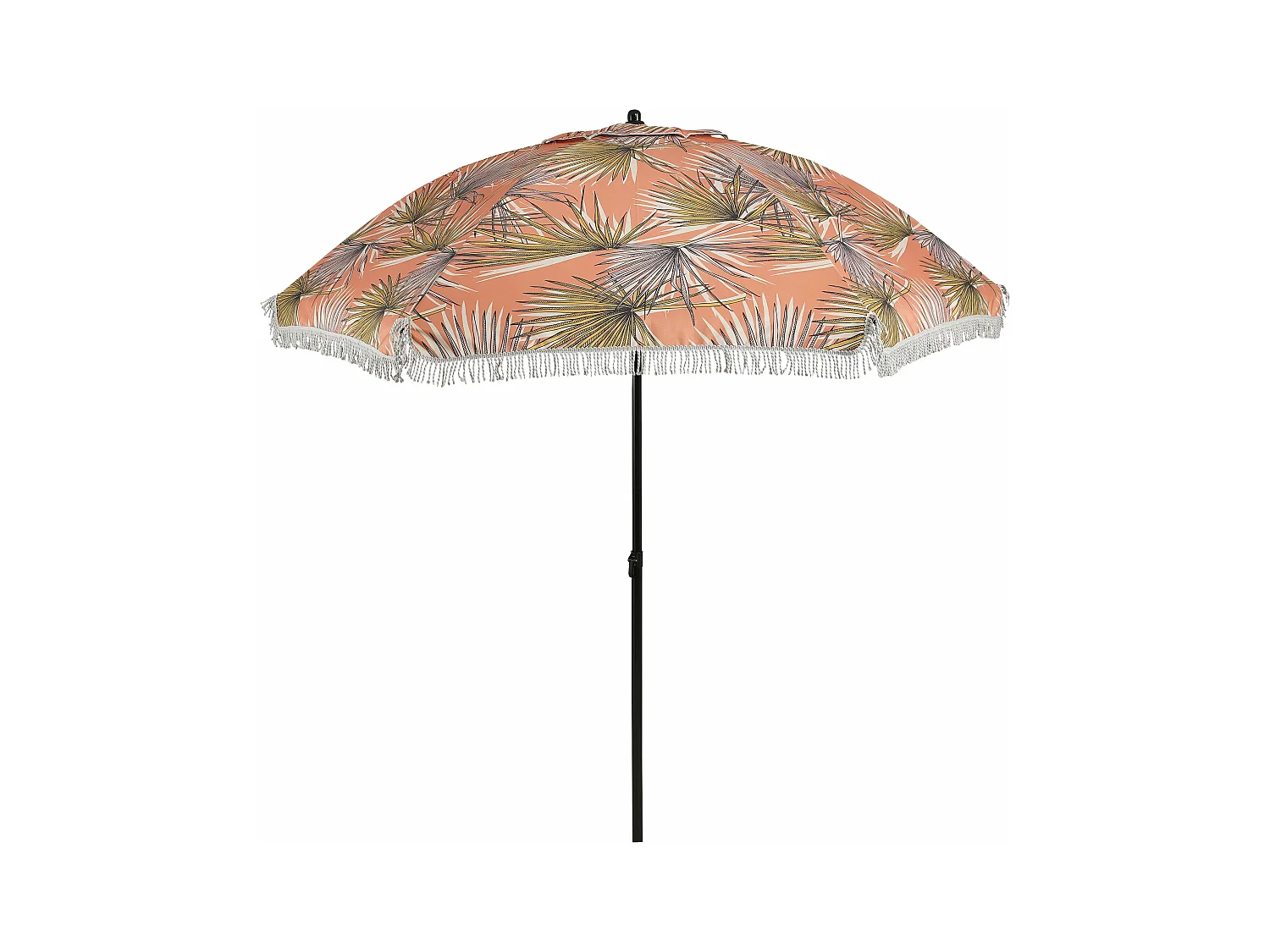 Parasol en polyester - 238 x Ø220 - Orange -