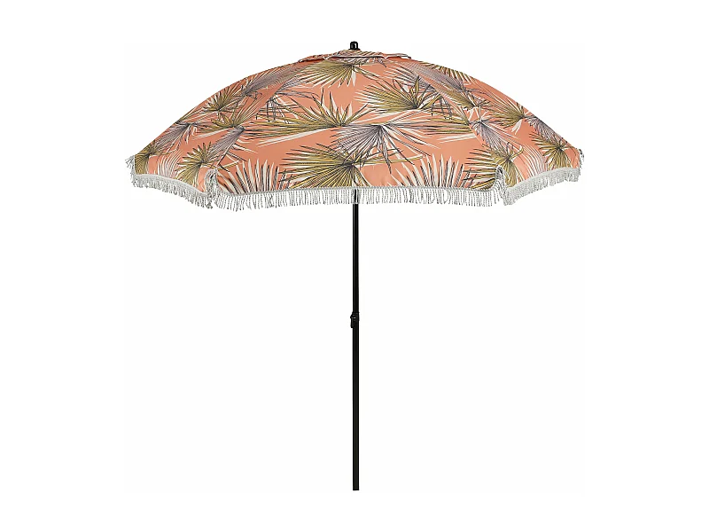 Parasol van polyester - 238 x Ø220 - Oranje -