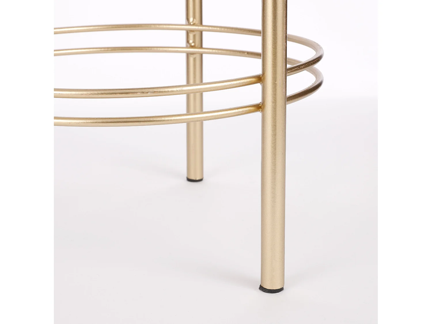 Pot de fleurs d'interieur  en métal - ⌀27 x 81 - Noir, doré - SVERRE