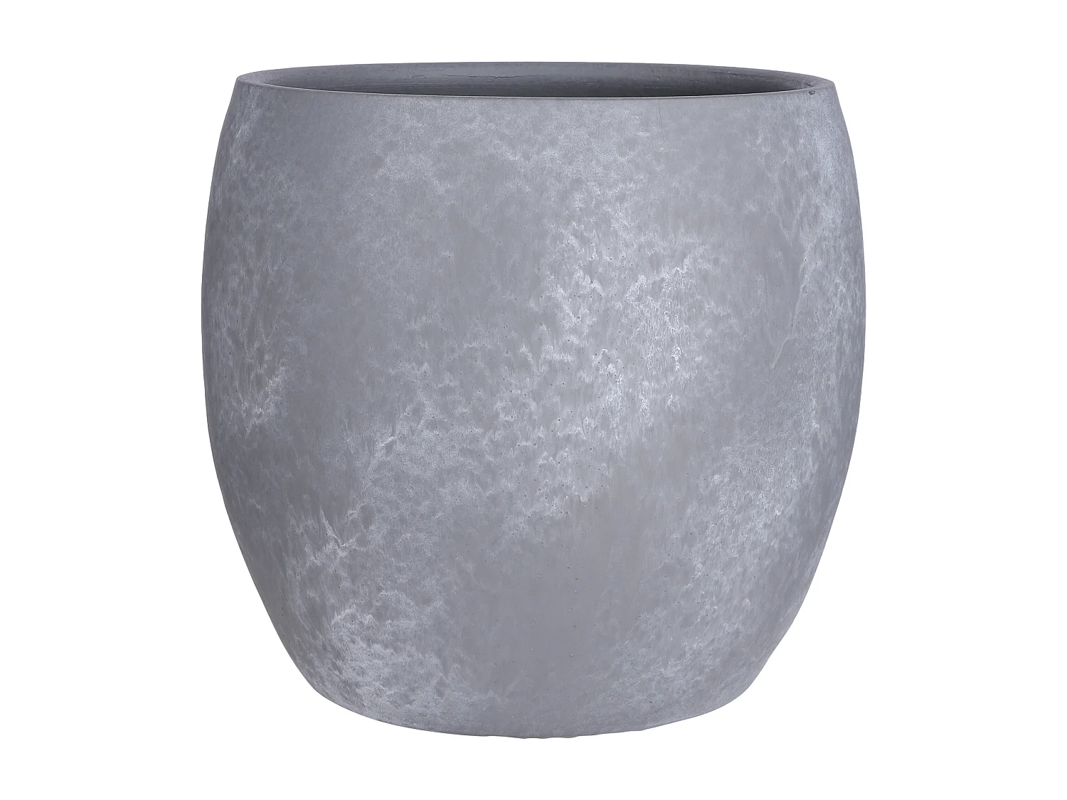 Bloempot binnen van terracotta - Ø33 x 31 - Lichtgrijs - LESTER