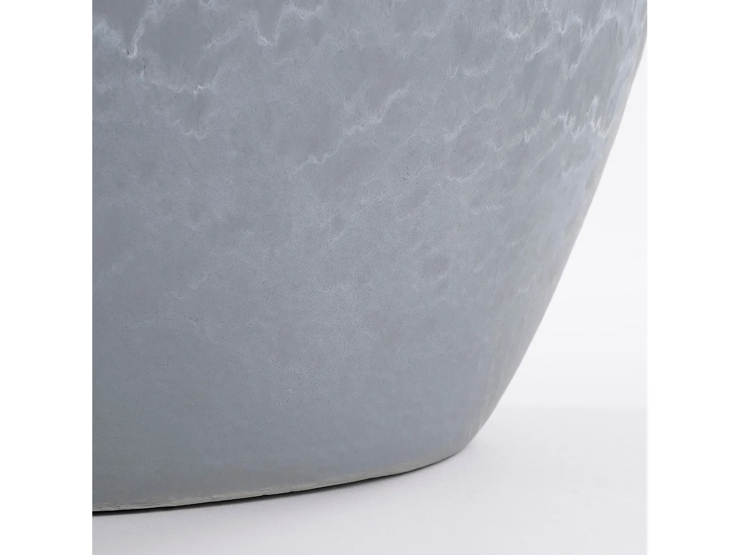 Bloempot binnen van terracotta - Ø33 x 31 - Lichtgrijs - LESTER