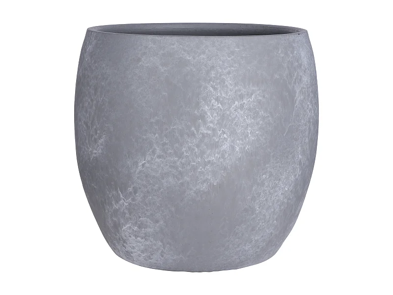 Bloempot binnen van terracotta - Ø33 x 31 - Lichtgrijs - LESTER