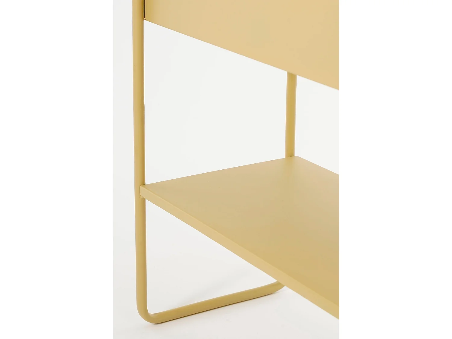 Plantenbak binnen van ijzer - 45 x 18 x 44 - Lichtbruin - CUBICA