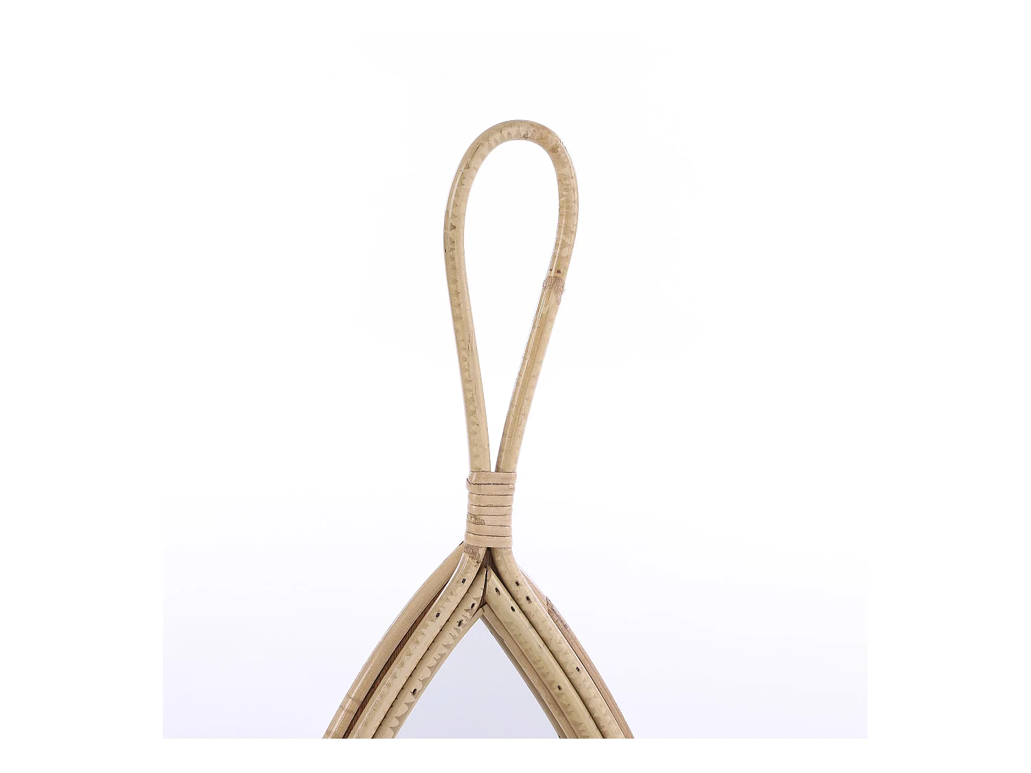 Specchio da parete in  - 28 x 2,5 x 59 - Marrone - RAINIER