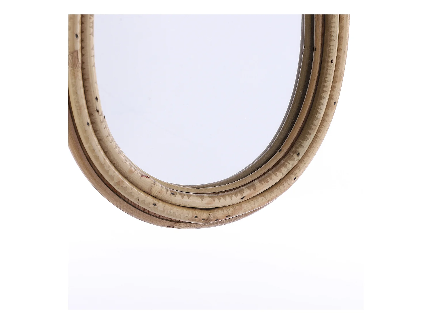 Specchio da parete in  - 28 x 2,5 x 59 - Marrone - RAINIER