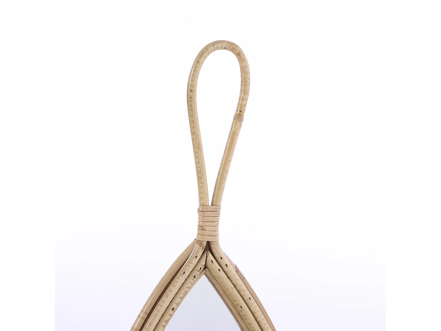 Specchio da parete in  - 28 x 2,5 x 59 - Marrone - RAINIER