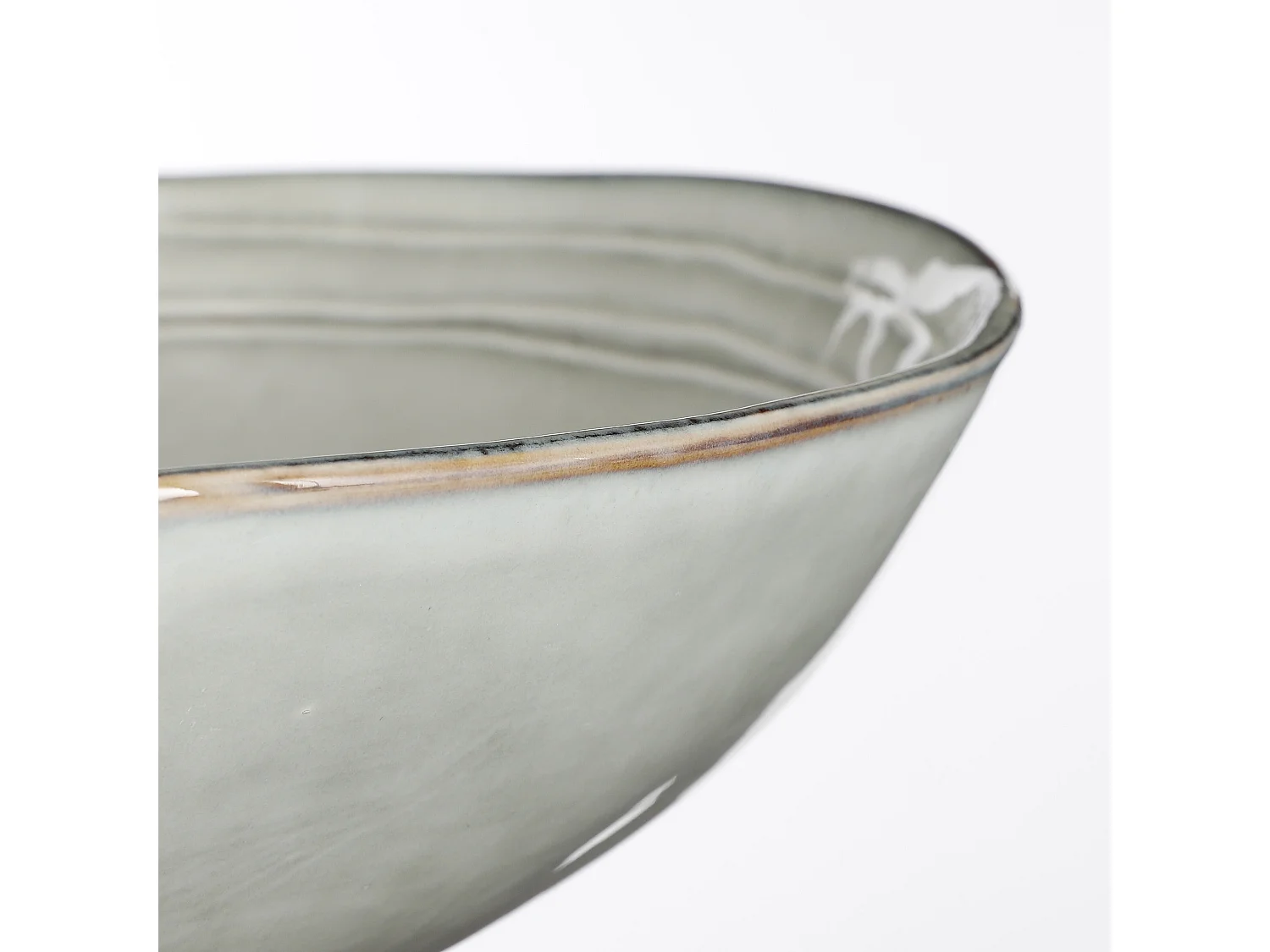 Bol en céramique - 9 x Ø30.5 - Gris - TABO