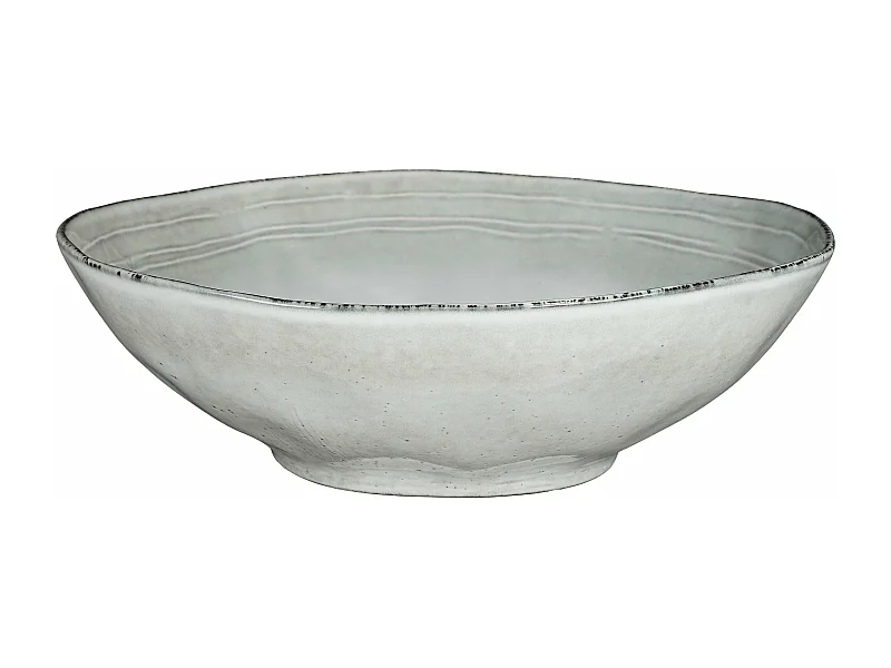 Bol en céramique - 9 x Ø30.5 - Gris - TABO