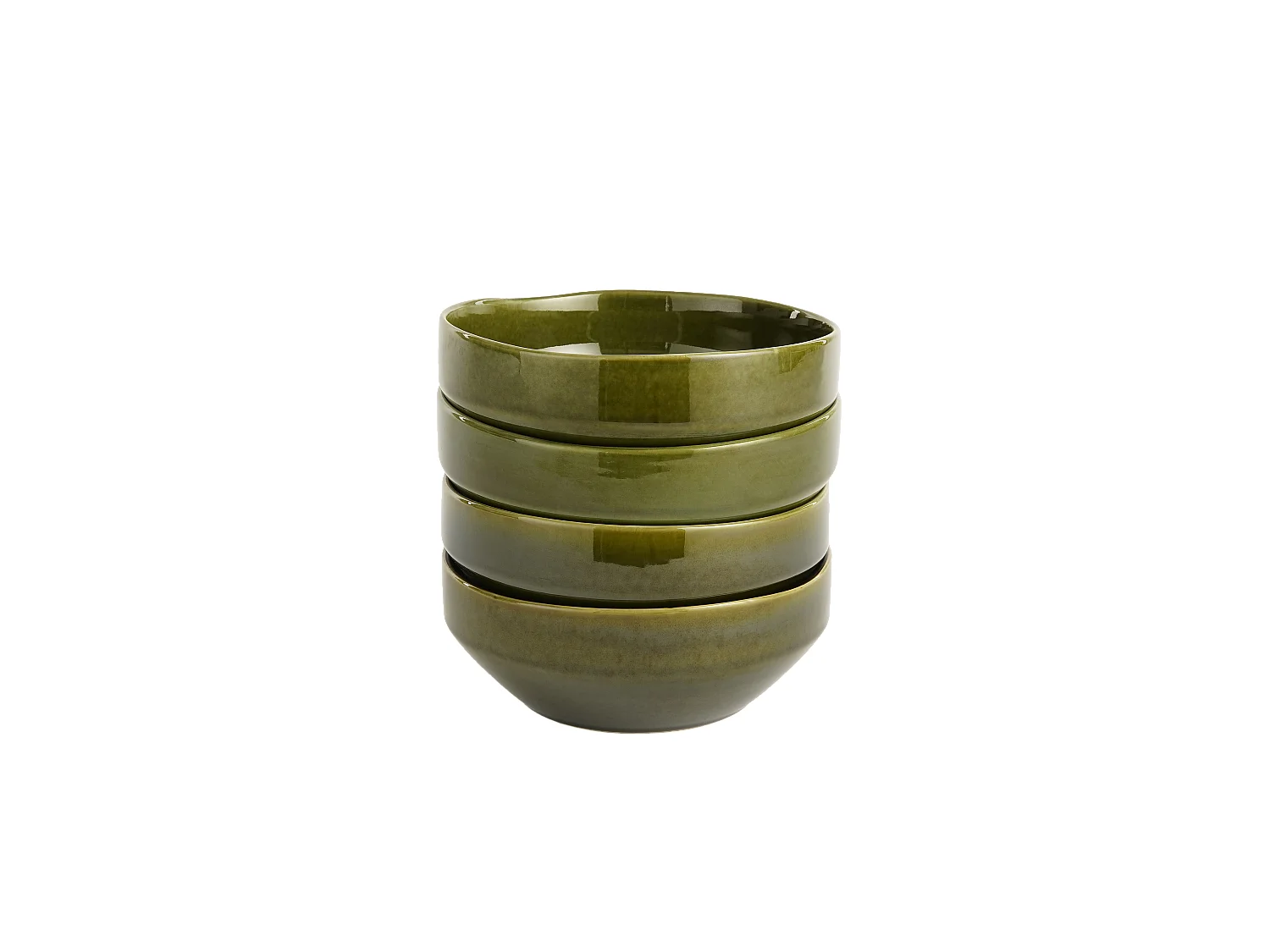 Bol en céramique - 22.5 x 22.5 x 9 - Vert - RHEA