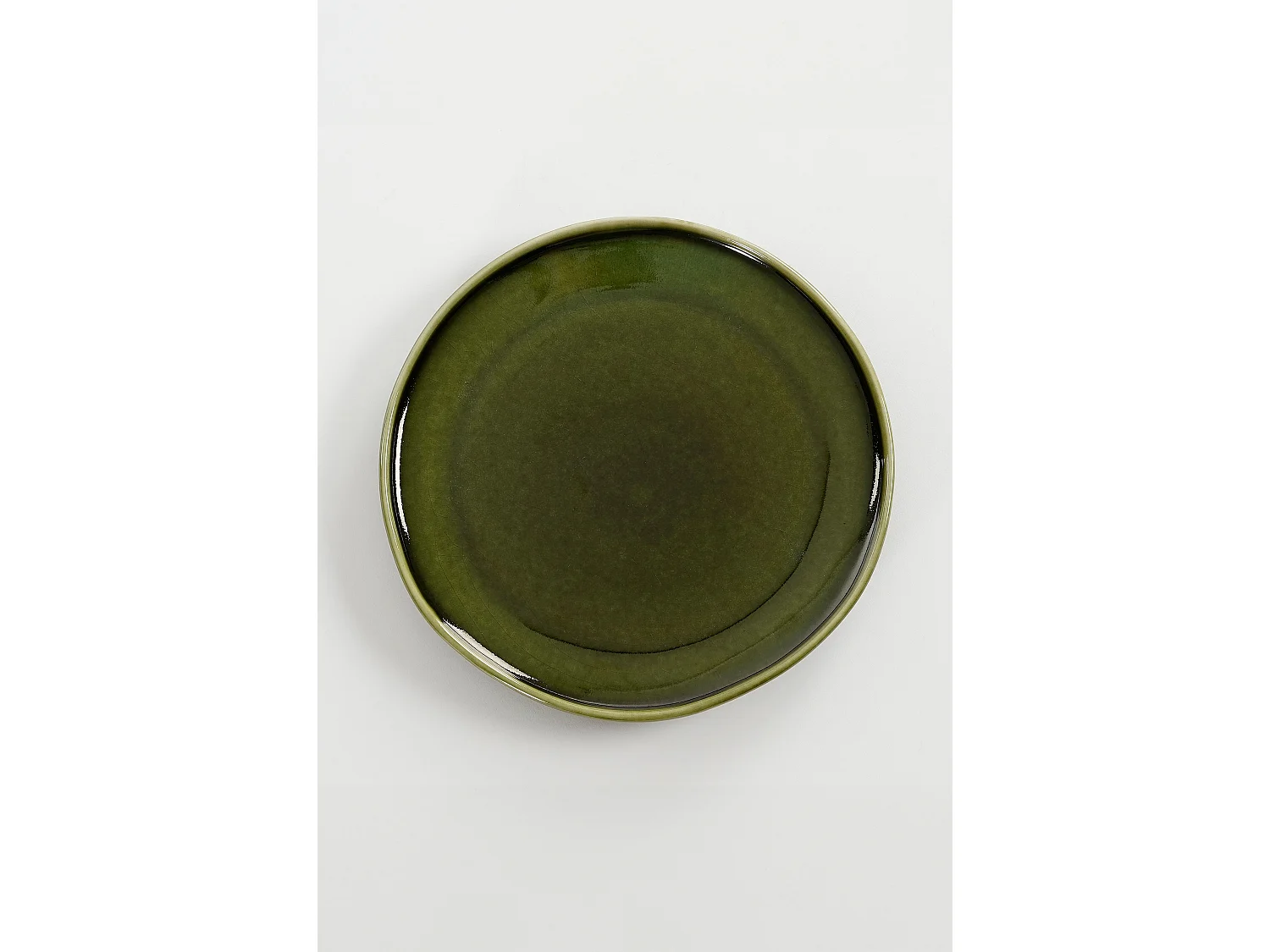Ontbijtbord van keramiek - Ø20 - Groen - RHEA