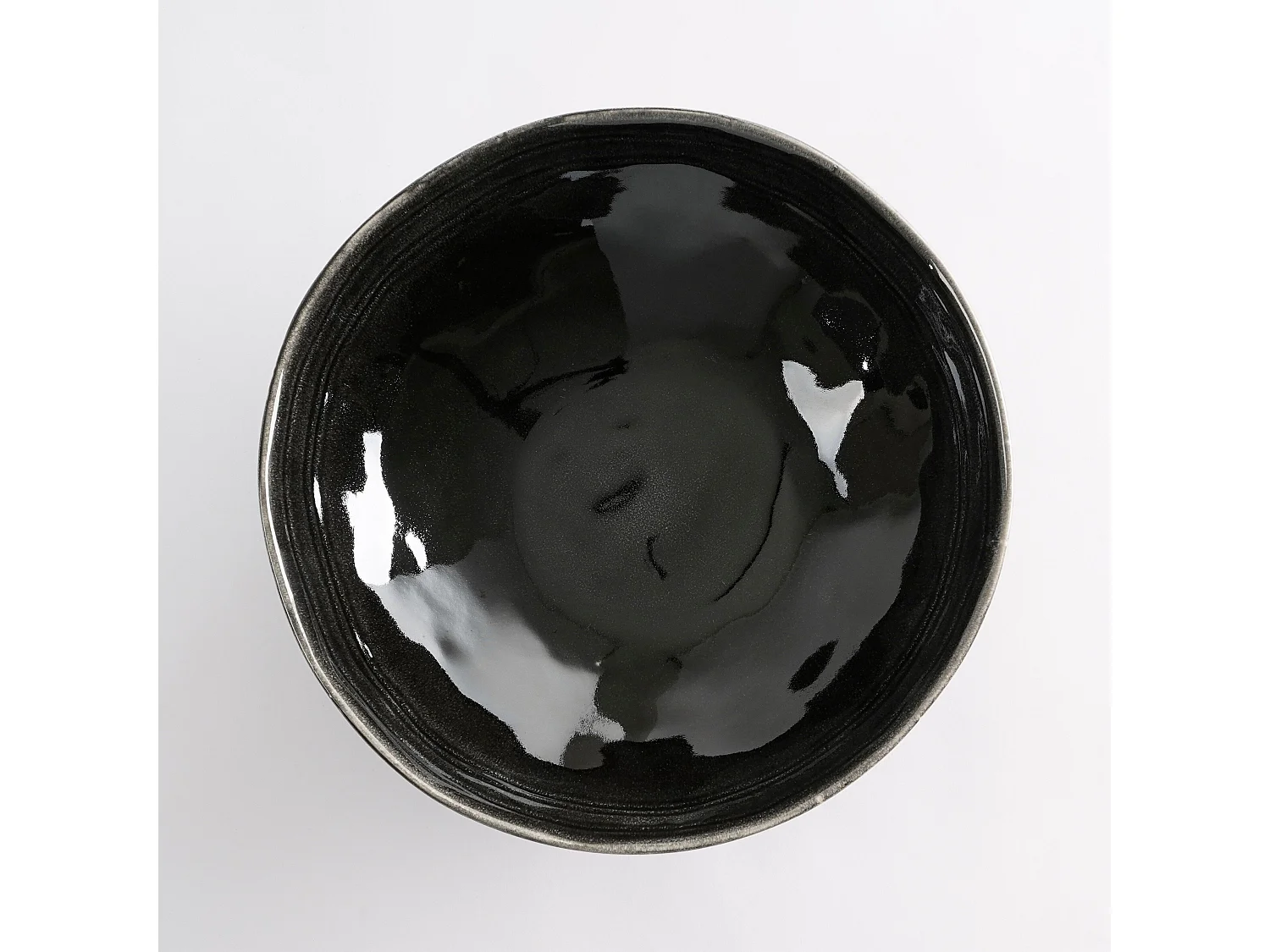 Bol en céramique - 7.5 x Ø23.5 - Noir - TABO