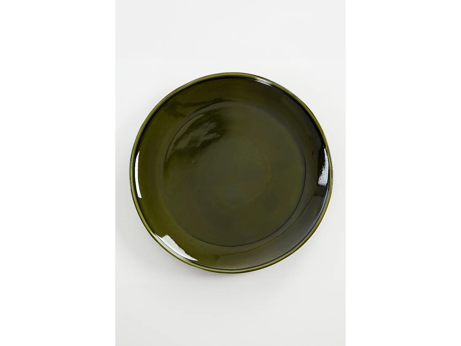 Dinerbord van keramiek - Ø27.5 - Groen - RHEA