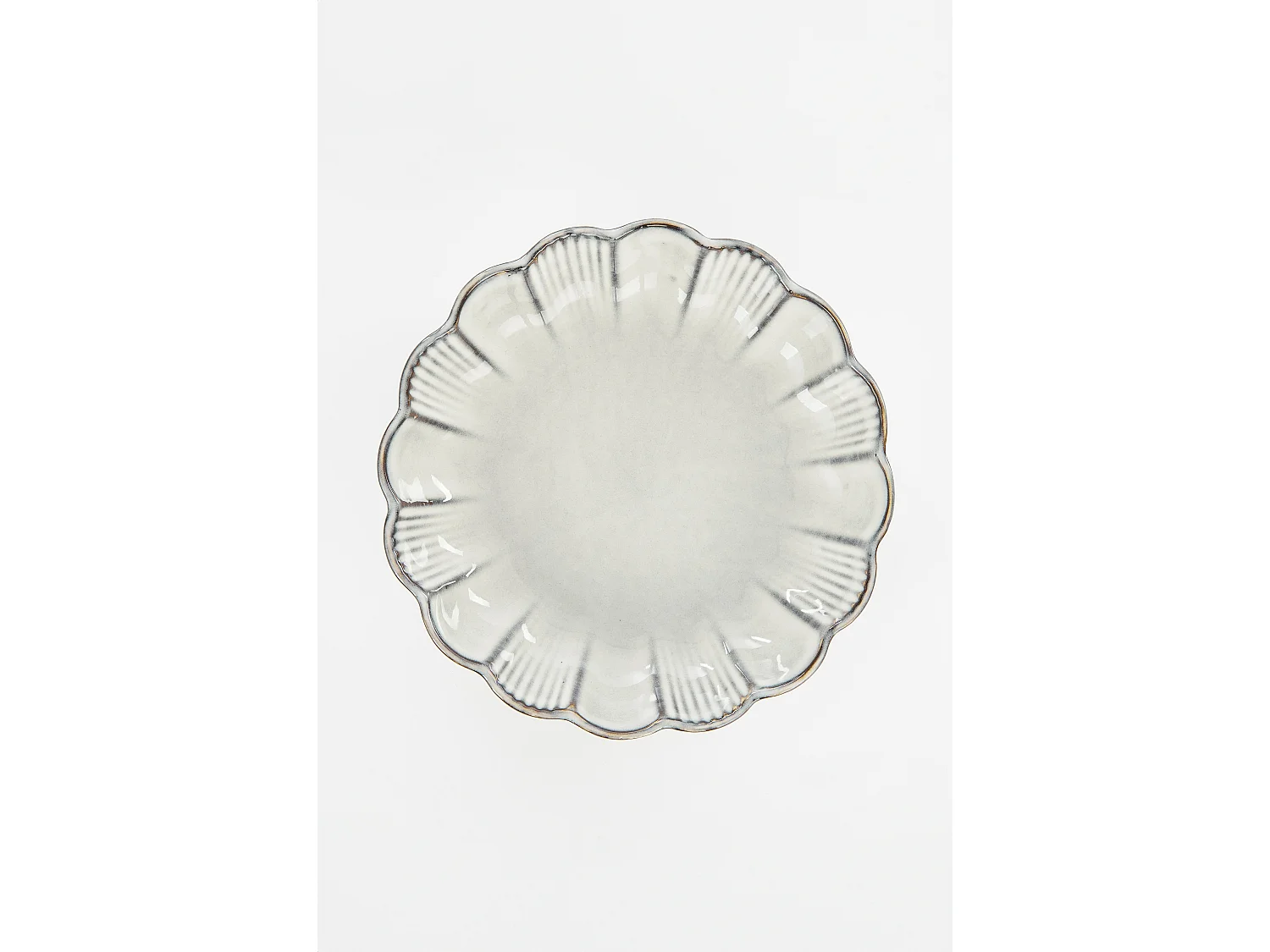 Bol en céramique - 5 x Ø18.5 - Gris - CORFU