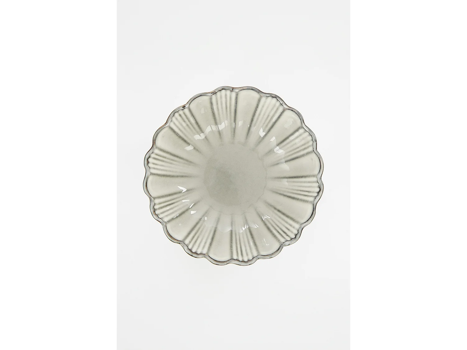 Bol en céramique - 9 x Ø17 - Gris - CORFU