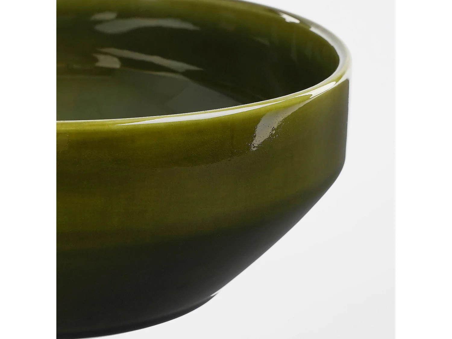 Bol en céramique - 12.5 x 12.5 x 6.5 - Vert - RHEA