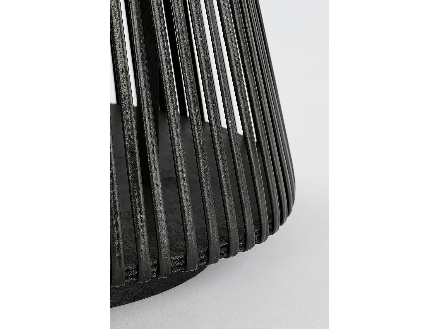 Lantaarn van gerecycled polyester - 38 x 15 - Zwart - COSMO